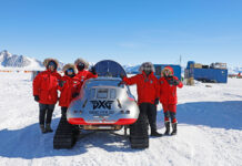 Valkyrie Racing team arrives in Antarctica