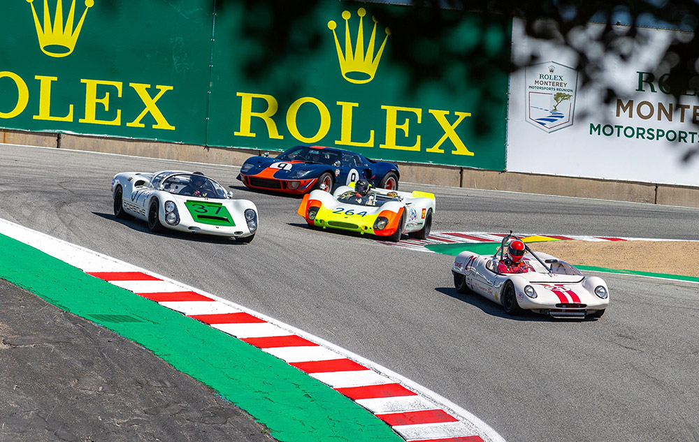 2022 Rolex Monterey Motorsports Reunion Run Groups