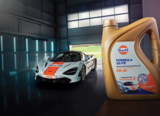 Gulf Formula Elite becomes McLaren Automotive’s first fill lubricant