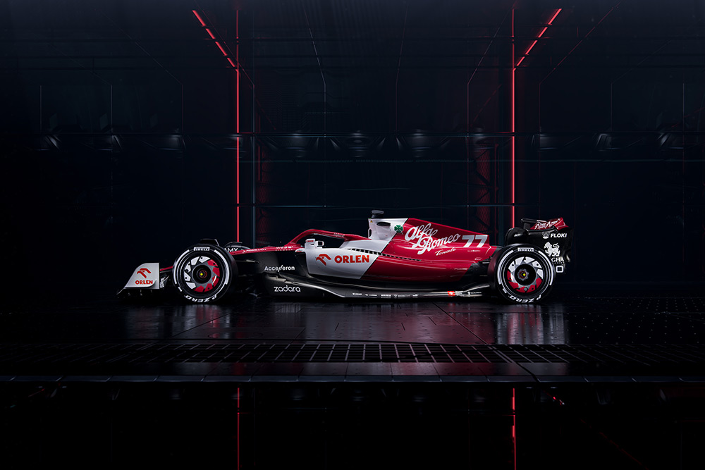 Alfa Romeo F1 Team ORLEN C42 2022 Car Unveiled