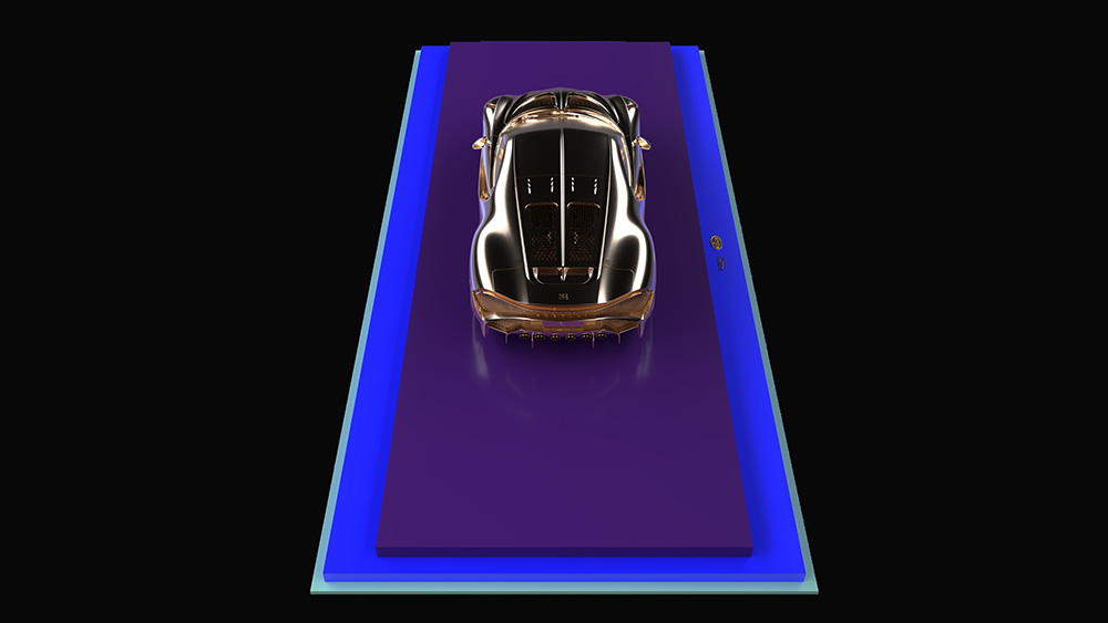 Bugatti Asprey Collaboration La Voiture Noire Sculpture