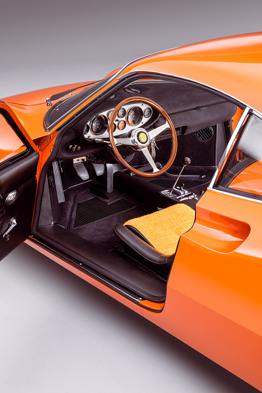 Ferrari Dino 246 GT L Series concours-level restoration by Bell Sport & Classic