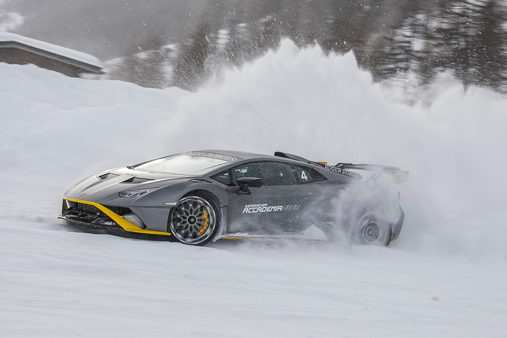 Lamborghini Accademia Neve Livigno 2022
