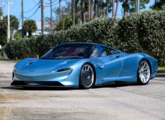 2020 McLaren Speedtail at RM Sotheby's Amelia Island Auction