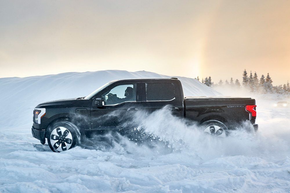 2022 Ford F-150 Lightning’s Extreme Cold Testing in Alaska