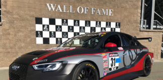 Audi RS 3 LMS touring car racer at Sonoma Raceway