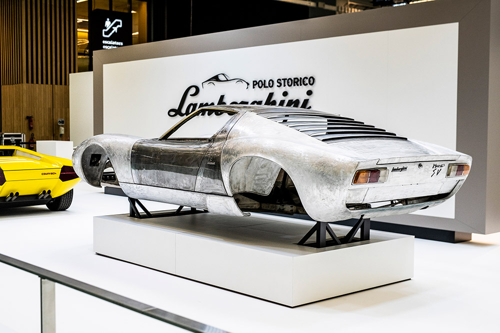 Lamborghini Polo Storico at Rétromobile Paris 2022