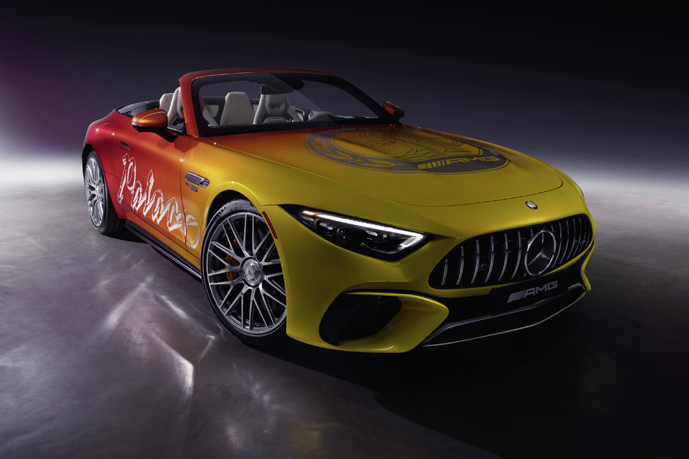 Mercedes-AMG and Palace Skateboards Art Cars