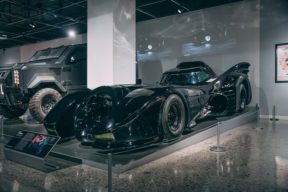 Petersen Automotive Museum iconic Hollywood movie Cars exhibit
