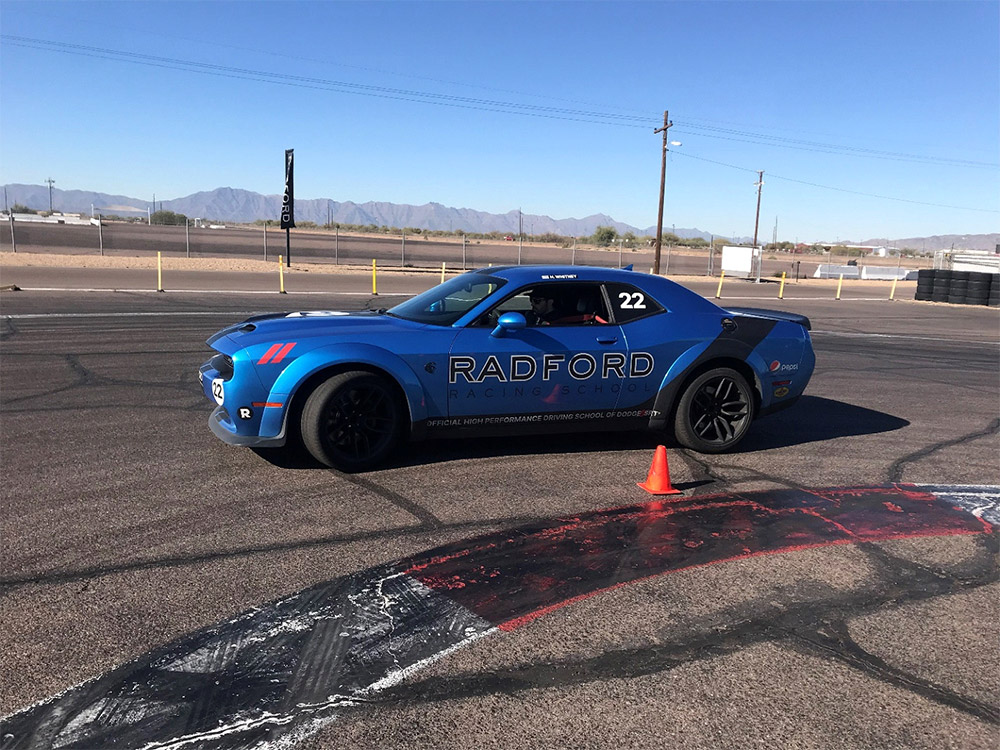 Radford Racing School Dodge SRT Hellcat Experience