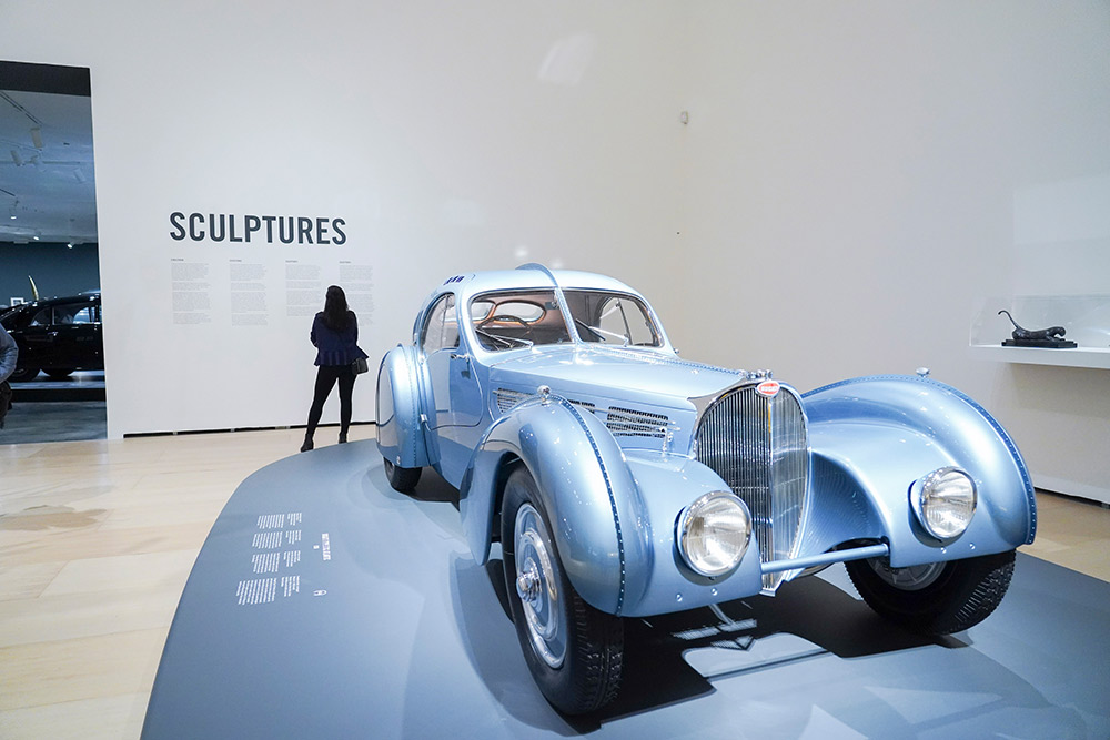 Bugatti Type 57 SC Atlantic Guggenheim Museum Bilbao Exhibition