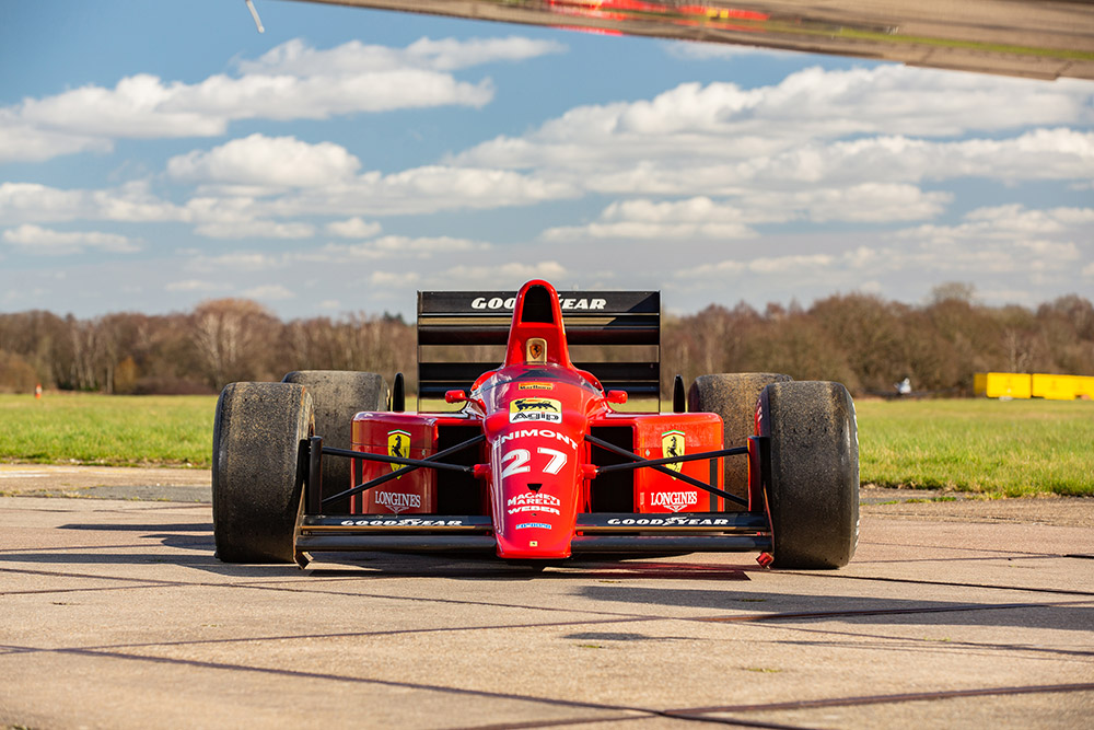 Nigel Mansell Collection 1989 Ferrari 640 F1 car at RM Sotheby's Monaco sale