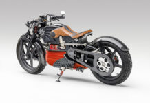 Petersen Museum Electric Motorcycle exhibit