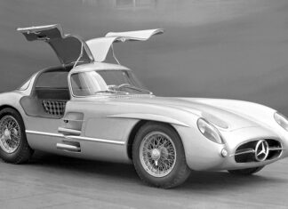 1955 Mercedes-Benz 300 SLR Uhlenhaut Coupe sold