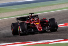 Amalgam Collection Bahrain GP Winning Ferrari F1-75 scale model