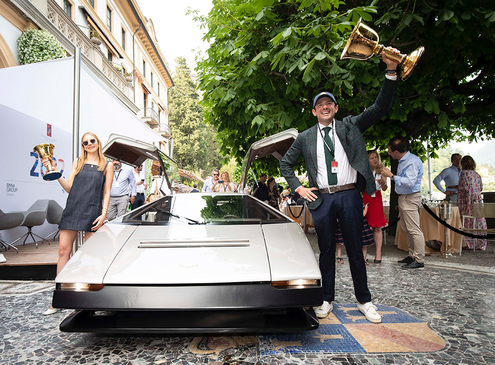 Aston Martin Bulldog Italian Concours Award