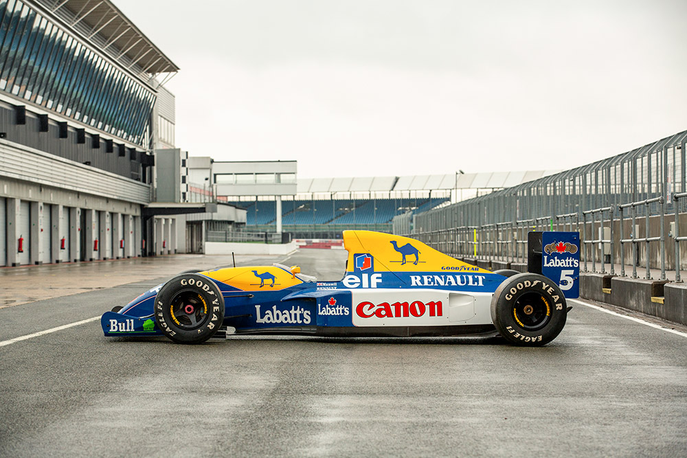 Nigel Mansell 1991 Williams FW14 at RM Sotheby's Monaco Sale