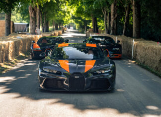 Bugatti Veyron and Chiron Perform at Goodwood Festival of Speed 2022