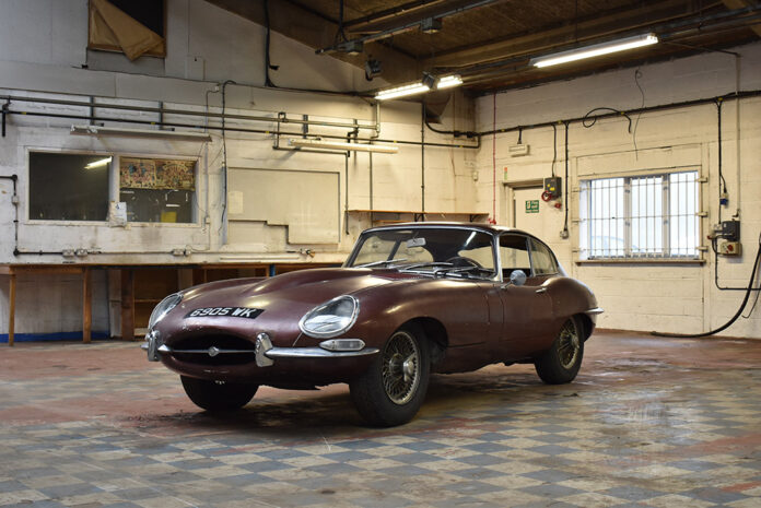 Hilton & Moss 1963 series 1 Jaguar E-Type restoration