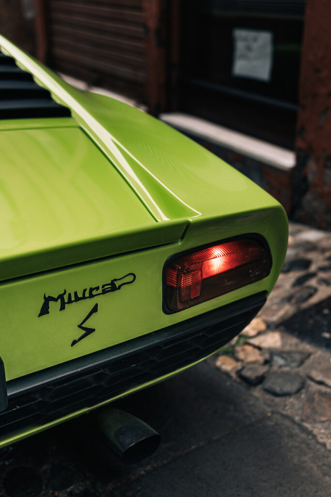 Lamborghini Miura Transverse Rear Mounted V12