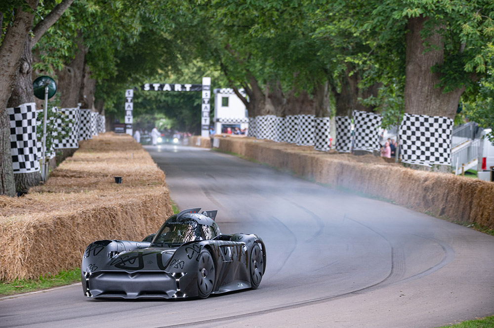 McMurtry Speirling Fan Car Goodwood Festival of Speed Record Attempt