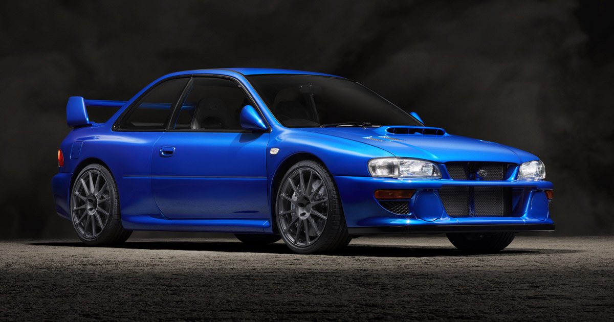 The Prodrive P25 - A Recreation of the Iconic Blue Subaru Impreza