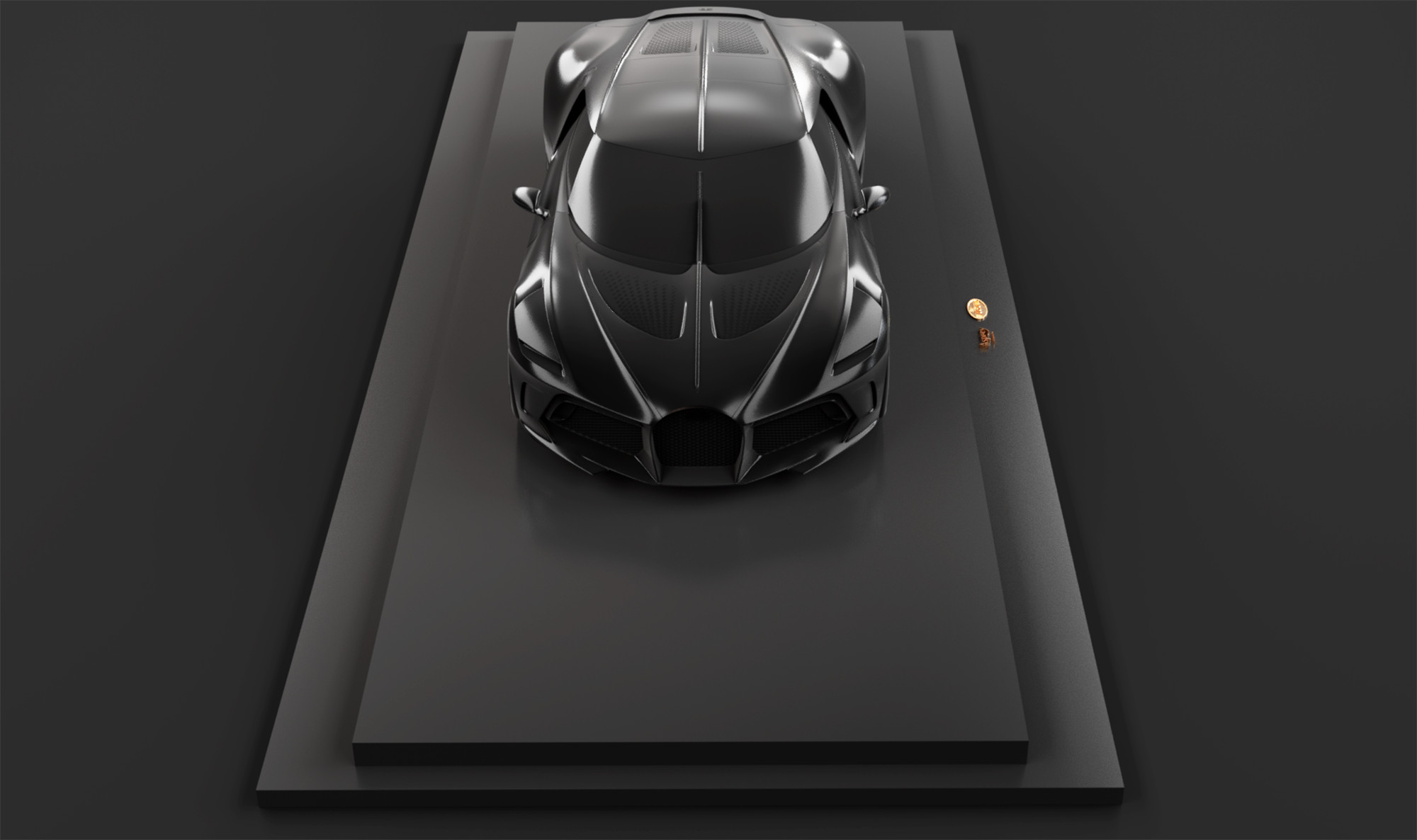 Bugatti Asprey “La Voiture Noire” Sculpture and NFT Auctioned