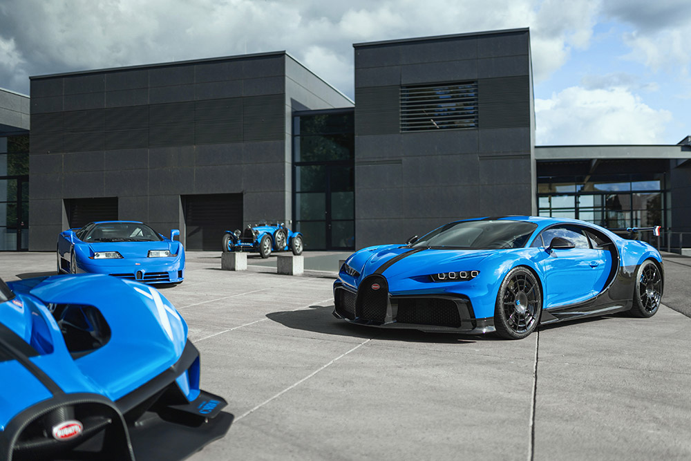 Bugatti French Racing Blue History