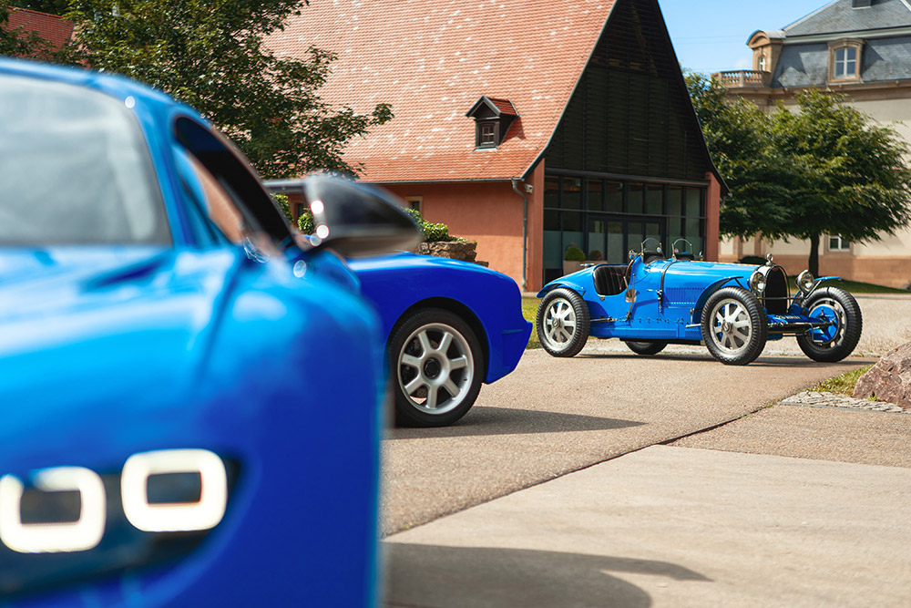 Bugatti French Racing Blue History