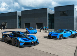 Bugatti French Racing Blue History
