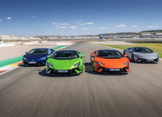 Lamborghini Huracán Tecnica track debut