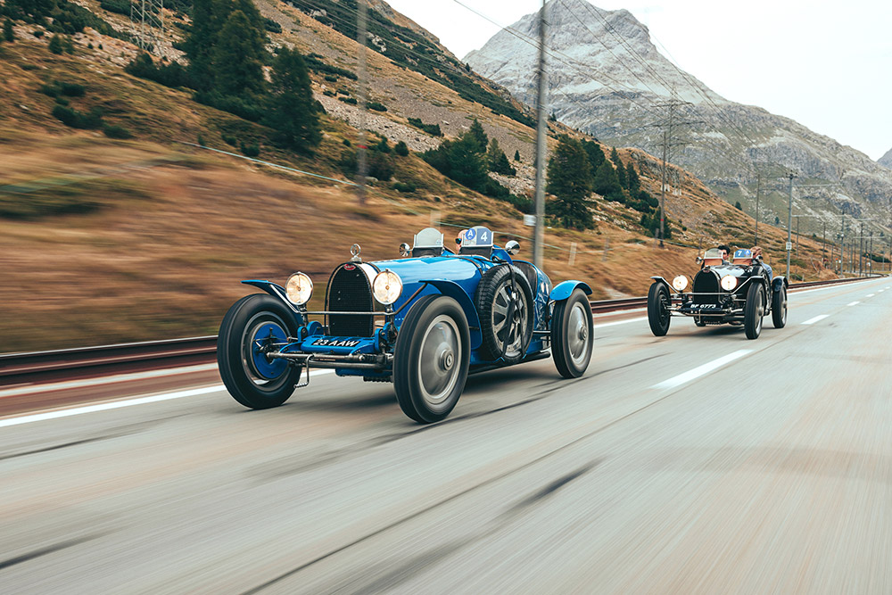 Bugatti at Passione Engadina 2022