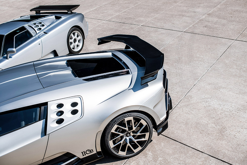 Bugatti Centodieci Inspired by the Legendary EB110 Supersport