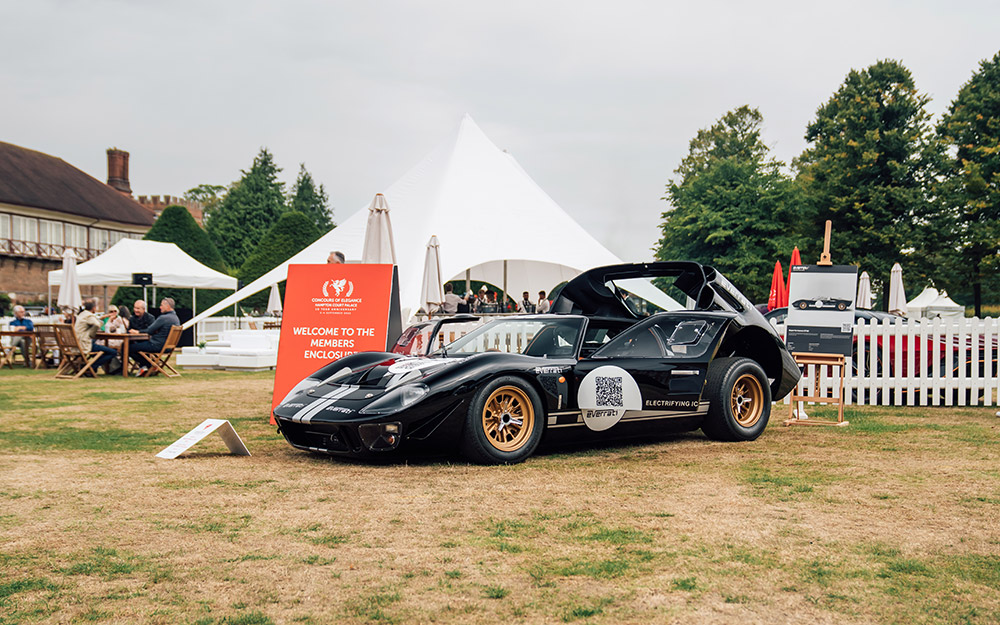 Everrati Superformance Electric GT40 Public Debut at Concours of Elegance