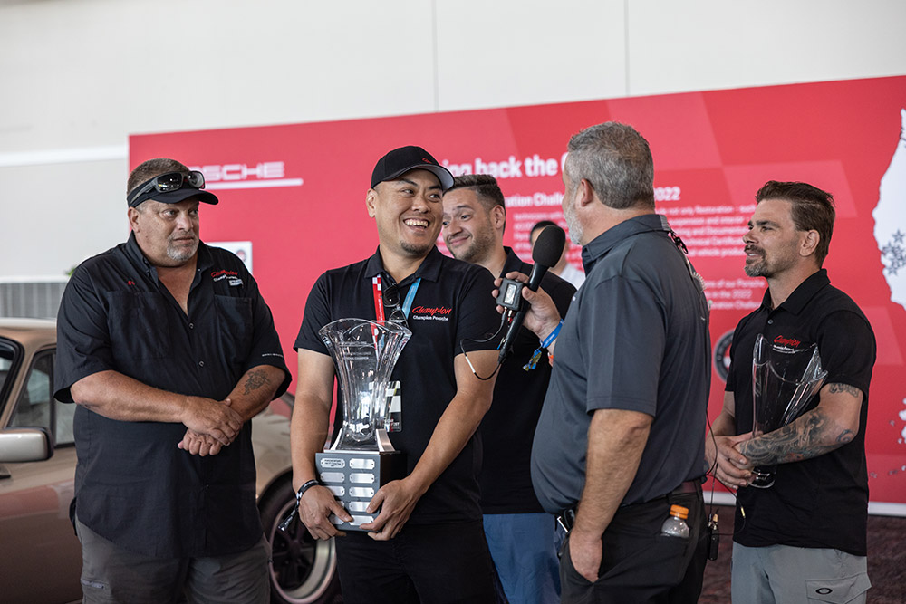 Porsche Classic Restoration Challenge Award Winner