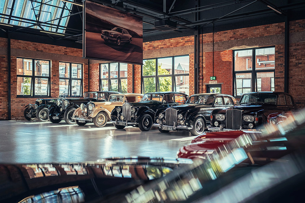 Bentley Heritage Garage Opening