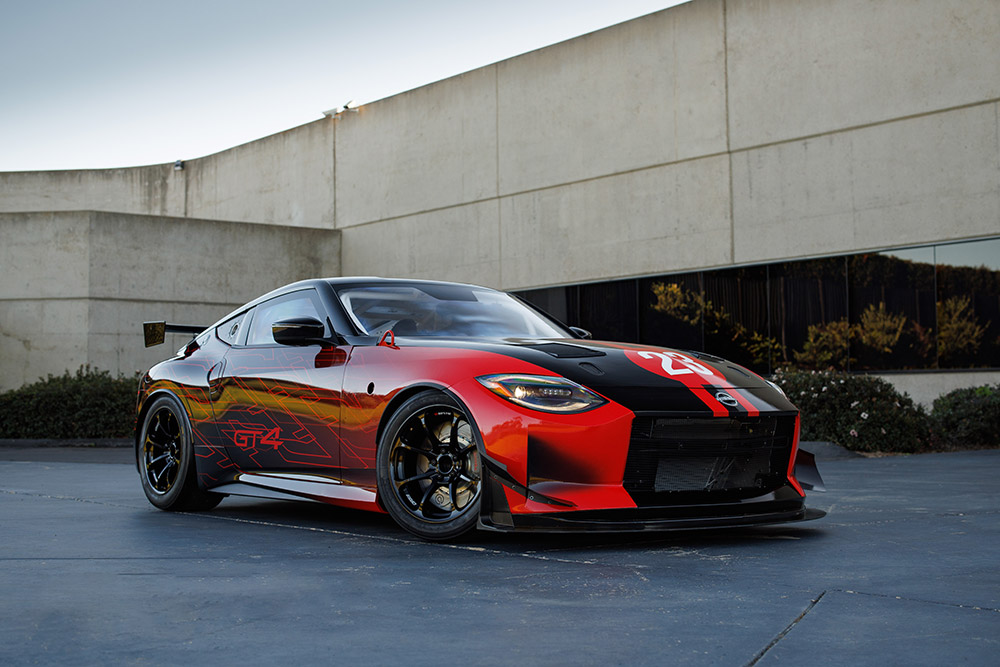 NISMO unveils the Nissan Z GT4 at the 2022 SEMA Show