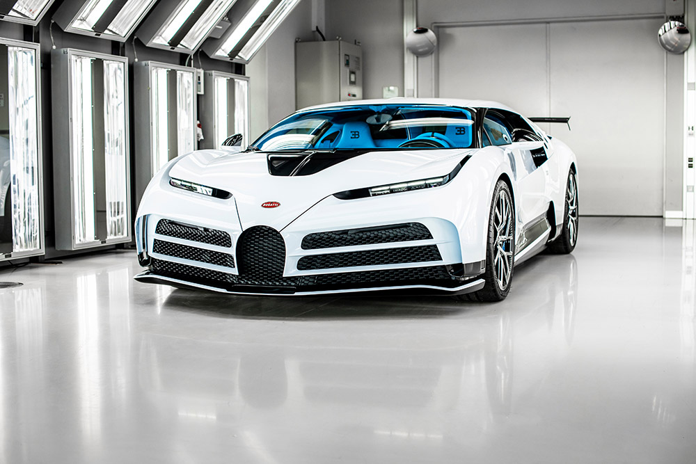 Bugatti delivers final Centodieci hyper sports car