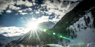 Lamborghini Ice Driving in Livigno