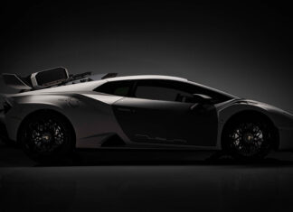 Lamborghini artist IKEUCHI Huracán STO Time Chaser Collaboration