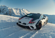 Lamborghini Huracán Sterrato in Snow