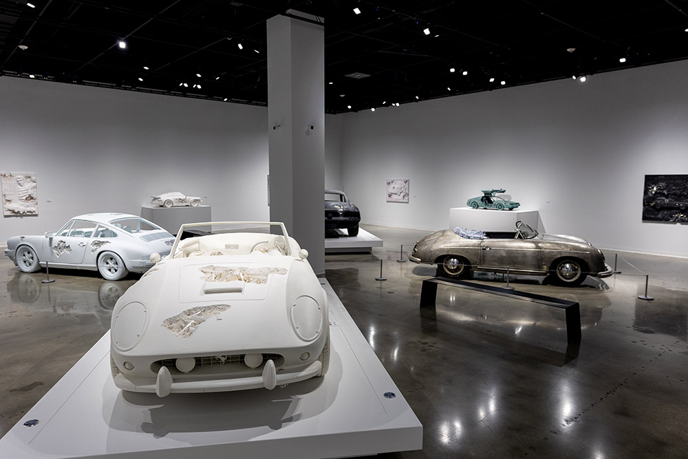 Daniel Arsham Petersen Automotive Museum Exhibition