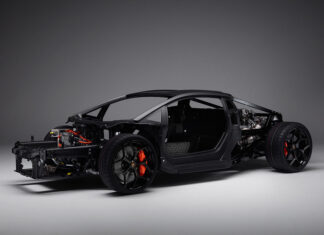 Lamborghini LB744 carbon fiber monocoque