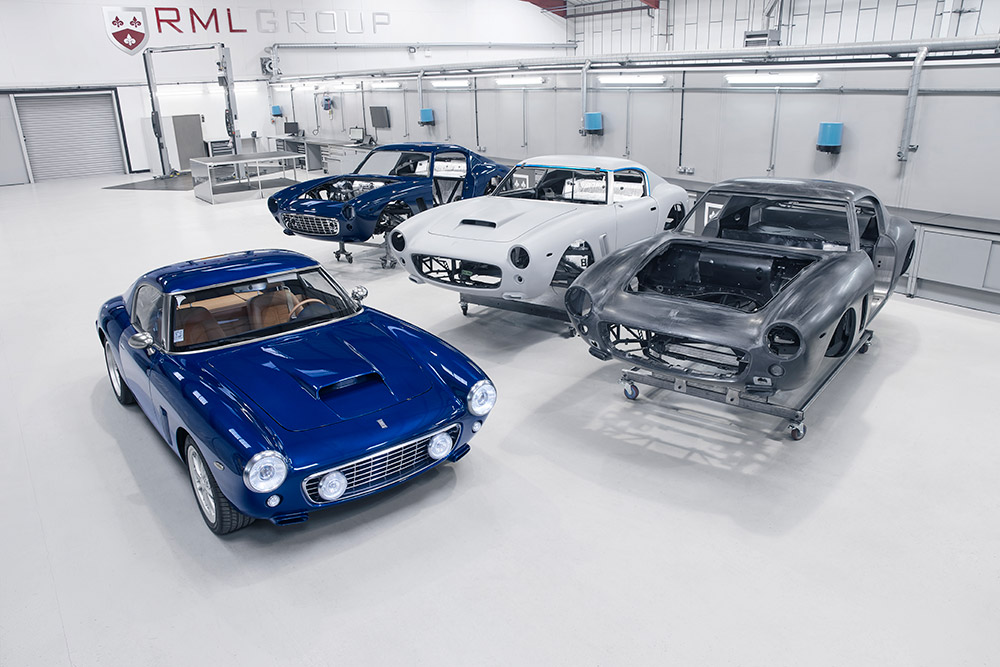 First Three RML Short Wheelbase cars in Production