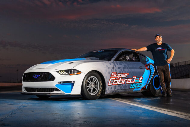 Electric Mustang Super Cobra Jet 1800 Prototype Targets New NHRA World ...