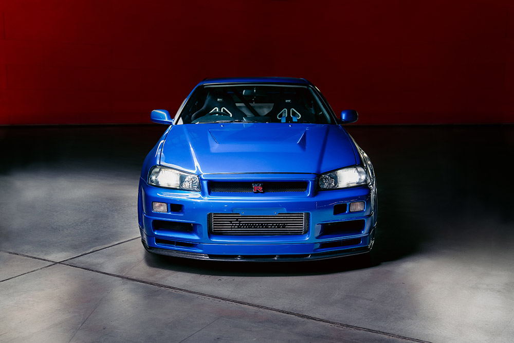 Nissan Skyline R34 GT-R Driven by Paul Walker in Fast & Furious 4 offered at Bonhams Auctions
