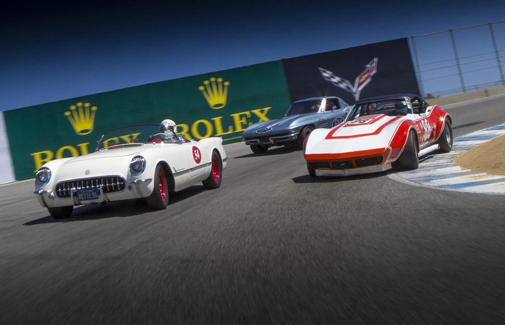 Chevrolet Corvette will be the Featured Marque at the 2023 Rolex Monterey Motorsports Reunion