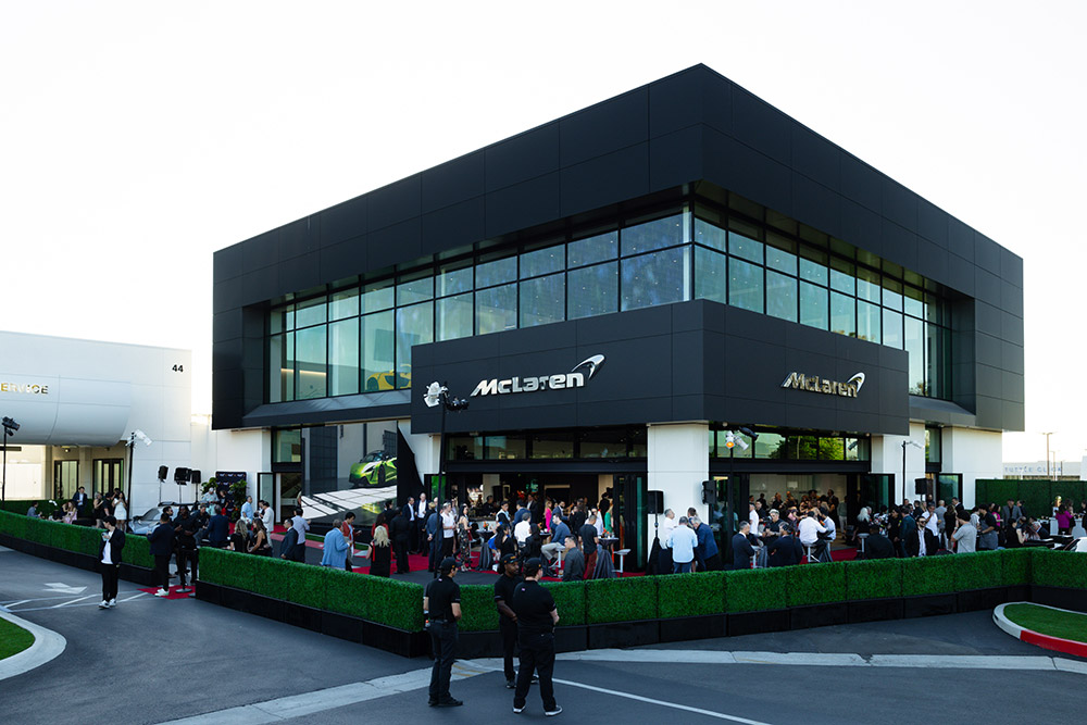 McLaren Newport Beach Retail Store Opening