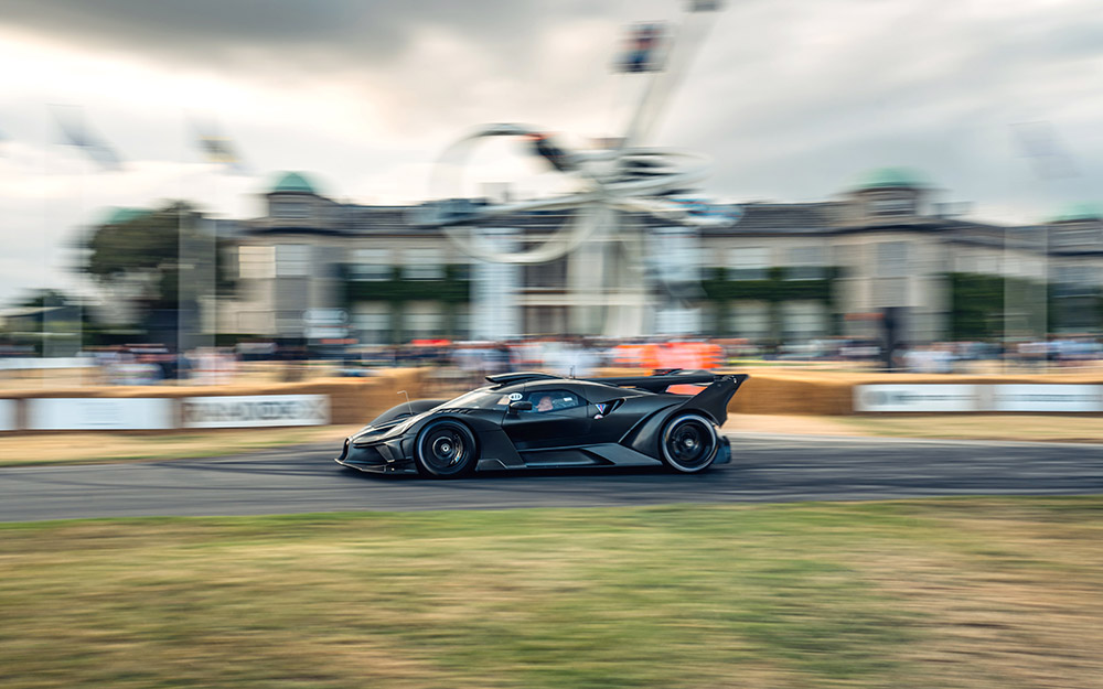 Bugatti Bolide 2023 Goodwood Festival of Speed run