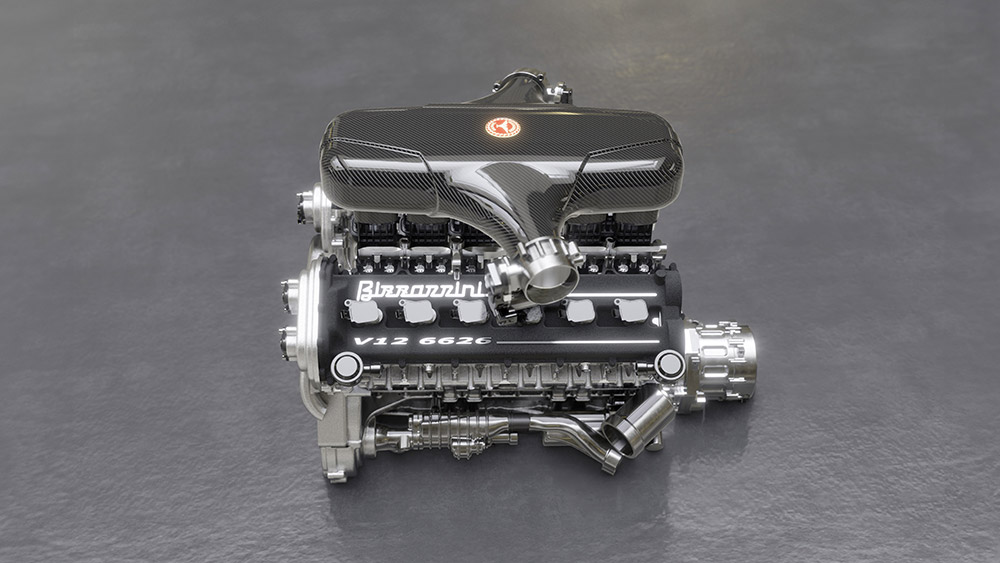 Bizzarrini The Giotto Cosworth V12 Engine